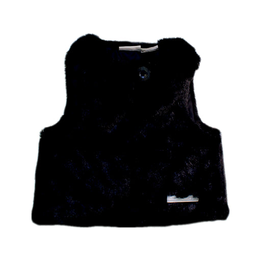 A Black Dress Up Vests from Calvin Klein in size 2T for girl. (Front View)