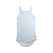 A White Sleeveless Bodysuits from Petit Bateau in size 18-24M for girl. (Back View)