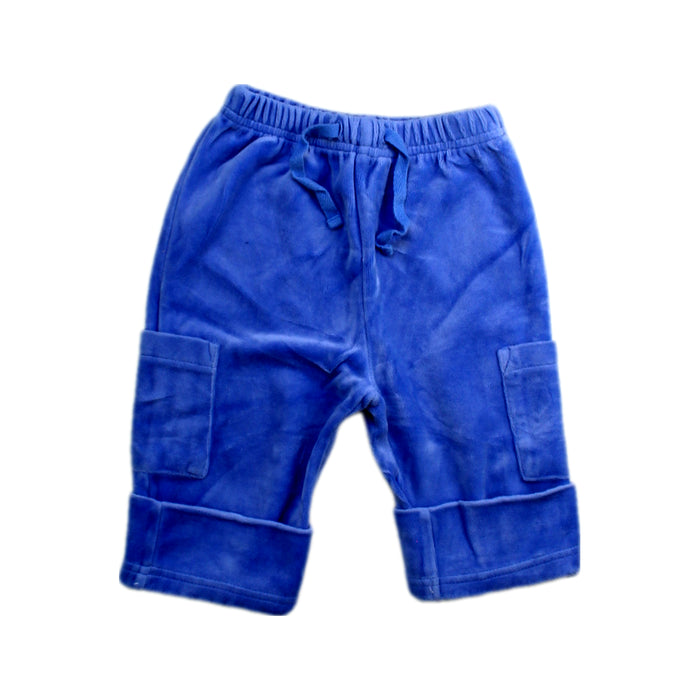 A Blue Casual Pants from Le Top in size 18-24M for boy. (Front View)
