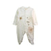 A Ivory Onesies from Natures Purest in size 0-3M for neutral. (Front View)