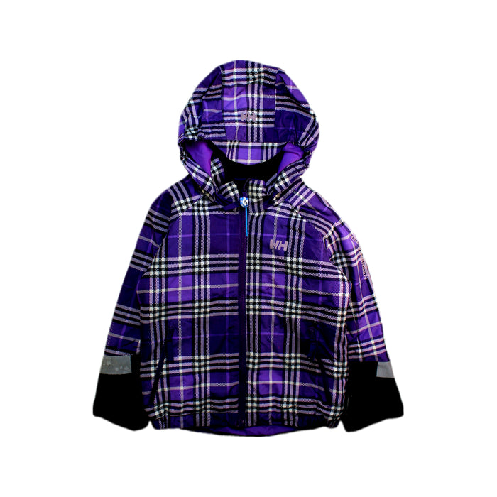 A Purple Rain Jackets from Helly Hansen in size 4T for girl. (Front View)
