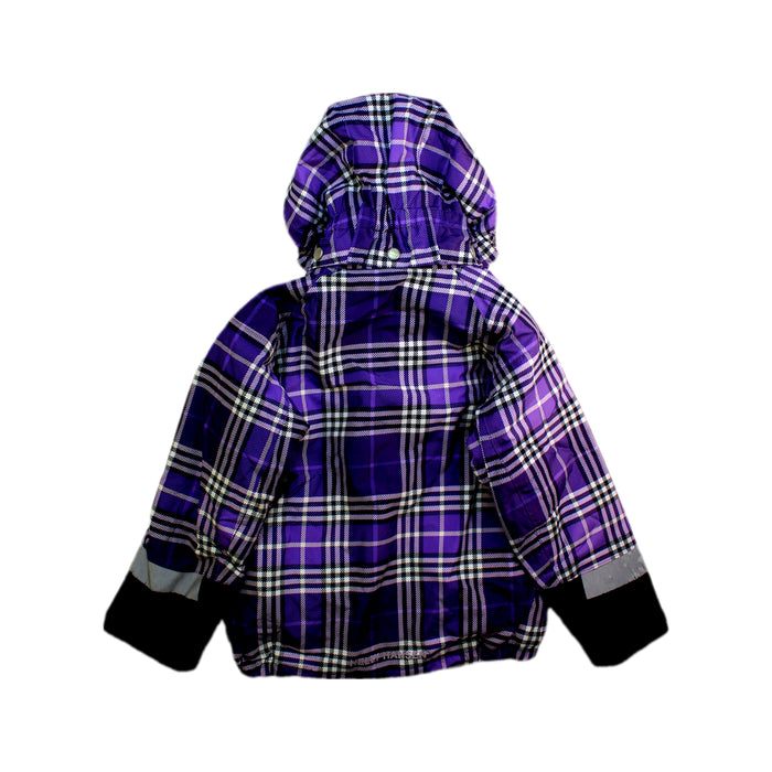 A Purple Rain Jackets from Helly Hansen in size 4T for girl. (Back View)