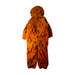 A Orange Snowsuits from Mini Rodini in size 5T for boy. (Back View)