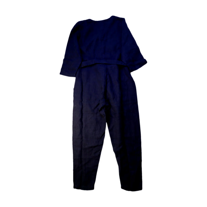 A Navy Long Sleeve Jumpsuits from Matona in size 7Y for girl. (Back View)