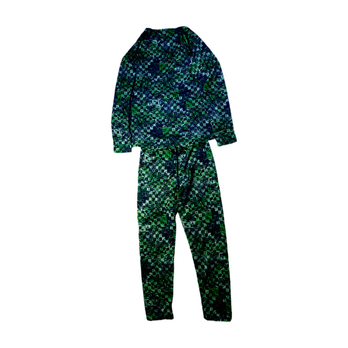 A Green Base Layers from Burton in size 8Y for neutral. (Back View)