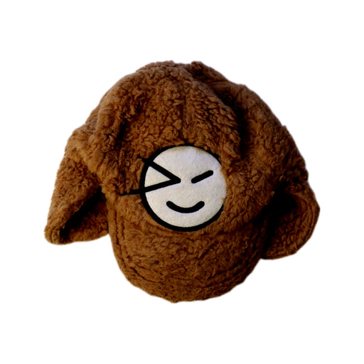 A Brown Winter Hats from Wynken in size 4T for neutral. (Front View)
