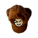 A Brown Winter Hats from Wynken in size 4T for neutral. (Back View)