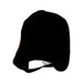 A Black Caps from Mini Rodini in size 7Y for neutral. (Front View)
