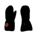 A Black Gloves & Mittens from Mini Rodini in size 2T for neutral. (Front View)