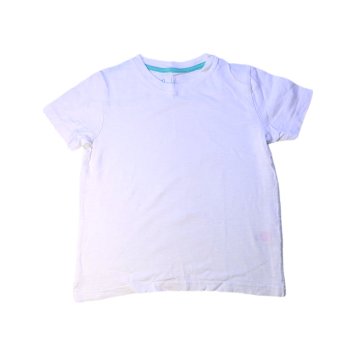 A White Short Sleeve T Shirts from Boden in size 4T for boy. (Front View)