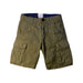 A Green Shorts from Boden in size 6T for boy. (Front View)