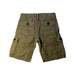 A Green Shorts from Boden in size 6T for boy. (Back View)