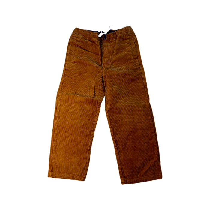 A Brown Casual Pants from Boden in size 5T for boy. (Front View)