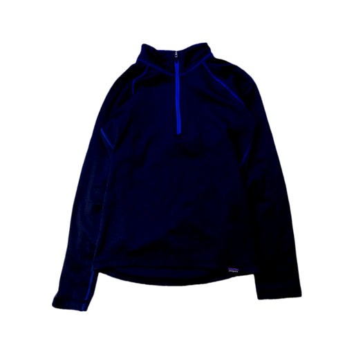 A Black Lightweight Jackets from Patagonia in size 8Y for boy. (Front View)