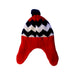 A Red Winter Hats from Boden in size 7Y for neutral. (Back View)