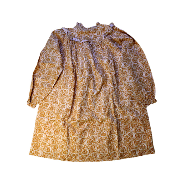 A Beige Long Sleeve Dresses from Bonpoint in size 10Y for boy. (Back View)