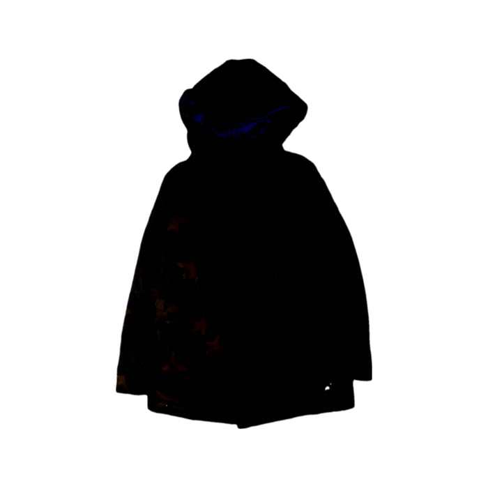 A Black Coats from Yves Salomon in size 10Y for neutral. (Front View)