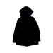 A Black Coats from Yves Salomon in size 10Y for neutral. (Front View)