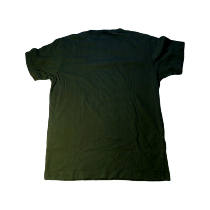 A Green Short Sleeve T Shirts from Champion in size 14Y for neutral. (Back View)