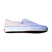 A White Slip Ons from Vans in size 12Y for girl. (Front View)