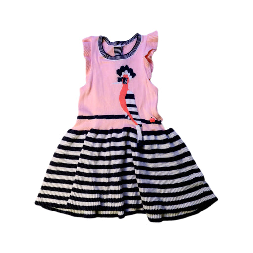 A Pink Sleeveless Dresses from The Bonnie Mob in size 12-18M for girl. (Front View)