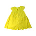 A Yellow Short Sleeve Dresses from Jacadi in size 3T for girl. (Back View)