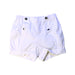 A White Shorts from Jacadi in size 3-6M for girl. (Front View)