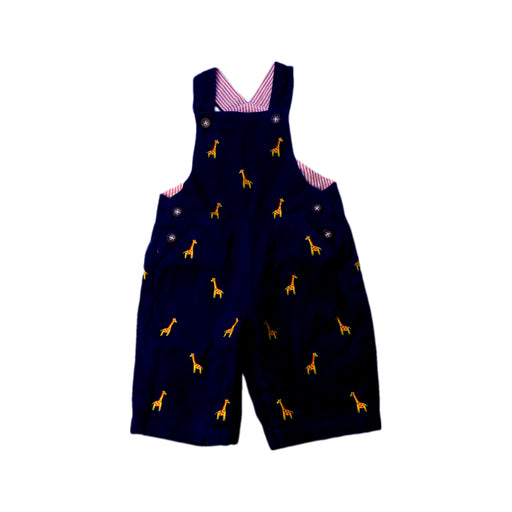 A Navy Long Overalls from Jojo Maman Bébé in size 12-18M for boy. (Front View)