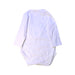A White Long Sleeve Bodysuits from Seed in size 6-12M for girl. (Back View)