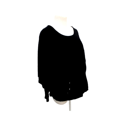 A Black Long Sleeve Tops from Mothers en Vogue in size Maternity-S for maternity. (Front View)