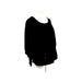 A Black Long Sleeve Tops from Mothers en Vogue in size Maternity-S for maternity. (Front View)