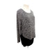 A Grey Long Sleeve Tops from Seraphine in size Maternity-S for maternity. (Front View)