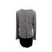 A Grey Long Sleeve Tops from Seraphine in size Maternity-S for maternity. (Back View)