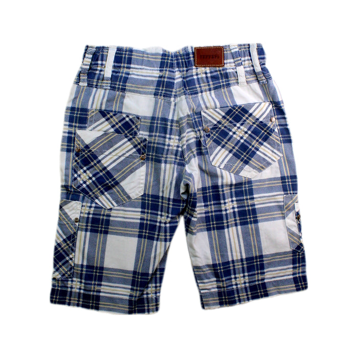 A Blue Shorts from Ferrari in size 6T for boy. (Back View)