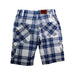 A Blue Shorts from Ferrari in size 6T for boy. (Back View)