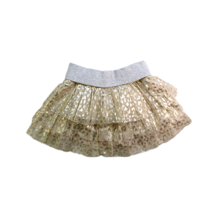 A Beige Tulle Skirts from Seed in size 2T for girl. (Front View)