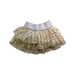 A Beige Tulle Skirts from Seed in size 2T for girl. (Back View)