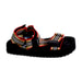 A Black Sandals from Burberry in size 5T for girl. (Front View)