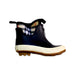 A Black Rain Boots from Burberry in size 3T for boy. (Front View)
