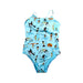 A Blue Swimsuits from Vilebrequin in size 6T for girl. (Front View)