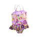 A Multicolour Swimsuits from Vilebrequin in size 6T for girl. (Back View)