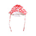 A Red Sun Hats from Jacadi in size 3T for girl. (Front View)