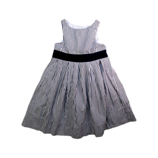 A Navy Sleeveless Dresses from Jacadi in size 3T for girl. (Front View)