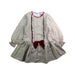 A Beige Long Sleeve Dresses from Dadati in size 3T for girl. (Front View)