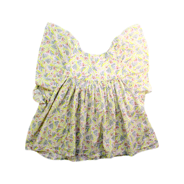 A Multicolour Sleeveless Dresses from Monoprix in size 4T for girl. (Front View)