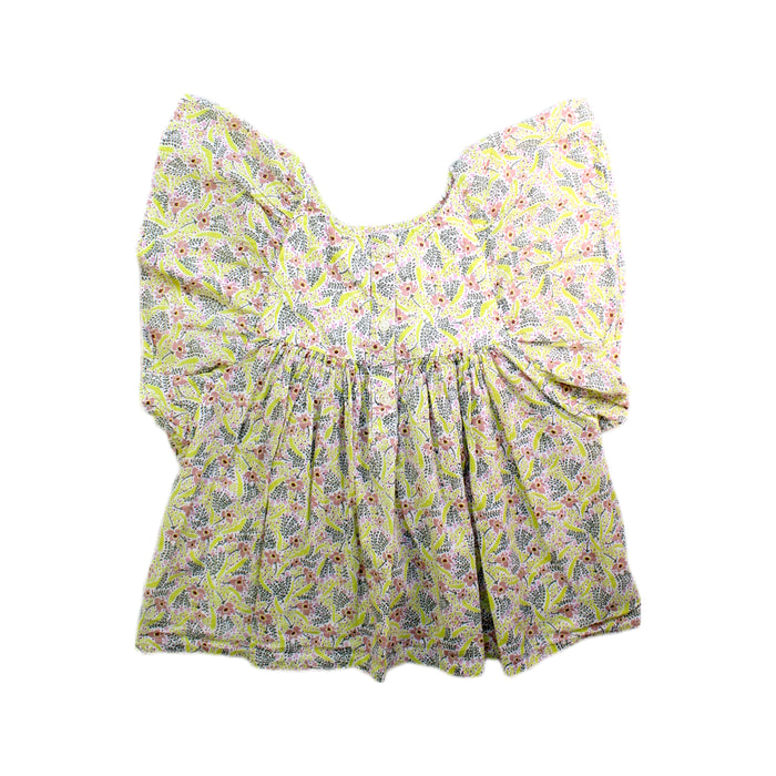 A Multicolour Sleeveless Dresses from Monoprix in size 4T for girl. (Back View)