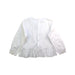 A White Long Sleeve Tops from Jacadi in size 4T for girl. (Back View)
