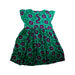 A Green Short Sleeve Dresses from DPAM in size 5T for girl. (Back View)