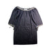 A Grey Sweater Dresses from Excuse My French in size 6T for girl. (Front View)