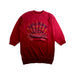 A Red Crewneck Sweatshirts from Zadig & Voltaire in size 6T for girl. (Front View)